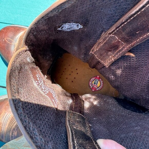 Justin Work Boots Superintendent Steel Toe Brown WK4661 Western Men's 10.5 D - Picture 7 of 8